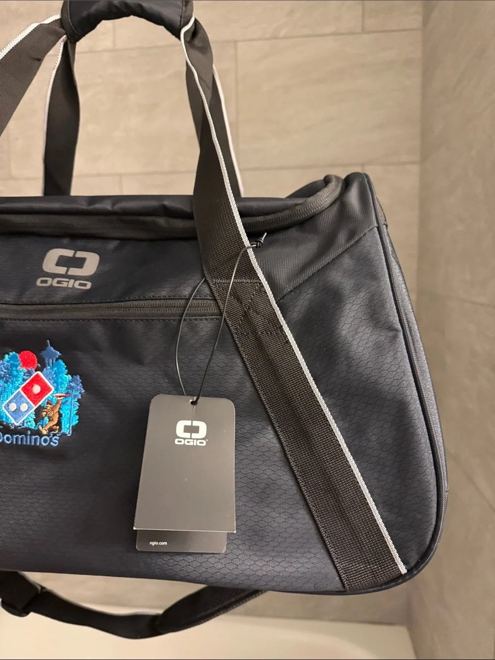 OGIO Black Duffel with Domino's PNW Embroidered Crest